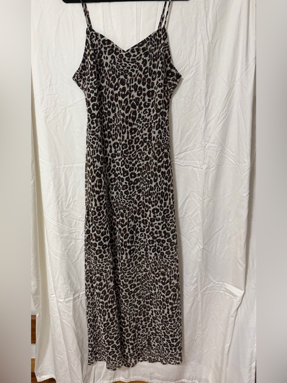 Sanctuary Leopard-Print Maxi Slip Dress - Brown & Black